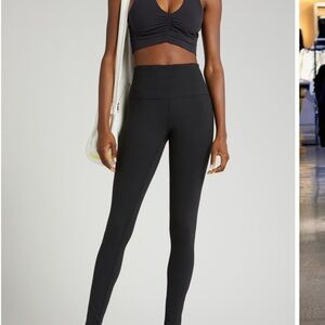 Zella Women's Black High-Waisted Leggings size medium